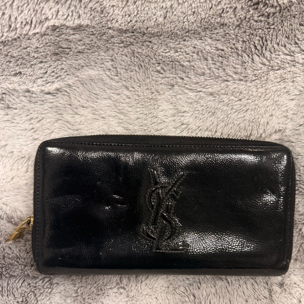 Ysl Patent Wallet